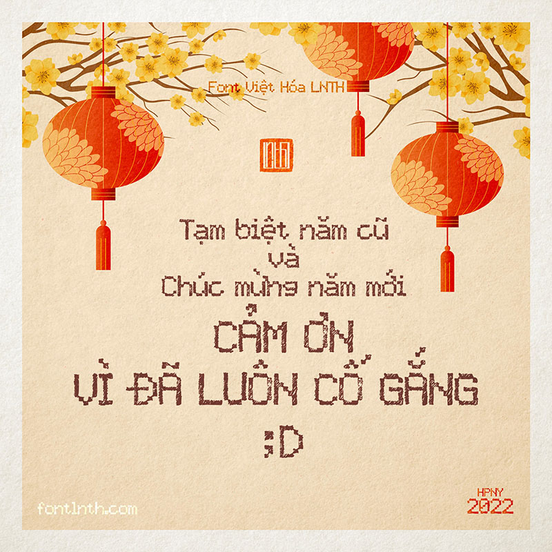 LNTH-TwistyPixel Regular gây ấn tượng với đường nét pixel được thiết kế theo phong cách uốn lượn, phá cách. Các ký tự vừa giữ được cấu trúc khối pixel vuông, vừa thêm nét cong tinh nghịch, tạo nên tổng thể lạ mắt và độc đáo. Font có sự pha trộn giữa hình học cổ điển và sáng tạo nghệ thuật, phù hợp với các dự án đòi hỏi điểm nhấn riêng, đậm chất cá nhân hoặc mang hơi hướng đồ họa thể nghiệm.